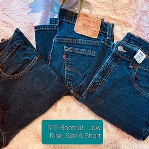 Levi 515 Bootcut, Low Rise